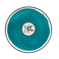 Marie Dumas Peacock Herbariae Dessert Plate