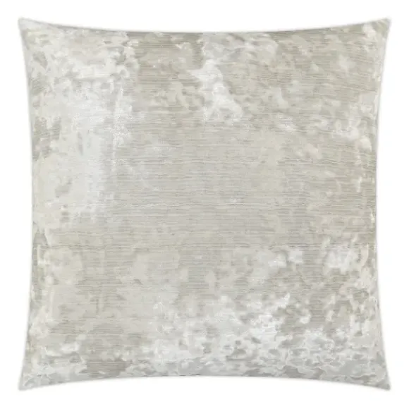 Marie Dumas Pearl Crushed Velvet Pillow