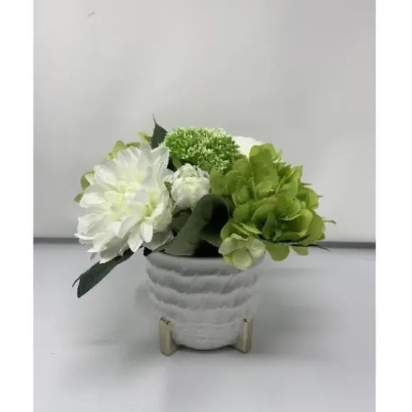 Marie Dumas Peony White & Green Small Arrangement