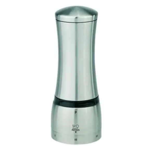 Marie Dumas Peugeot Mahe Stainless Steel Pepper Mill 16 cm