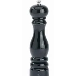 Marie Dumas Peugeot U'Select Wood Pepper Mill Black Lacquer