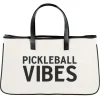 Marie Dumas Pickleball Vibes Canvas Tote Bag