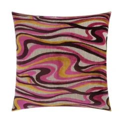Marie Dumas Pink Swing Pillow