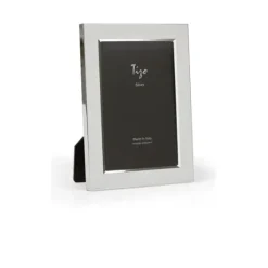 Marie Dumas Plain Beveled Silver 8x10 Frame