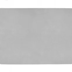 Marie Dumas Rectangular Silver Leather Placemat