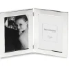 Marie Dumas Reed & Barton Classic Silver Double 5x7 Frame
