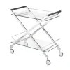 Marie Dumas Reign Silver Bar Cart