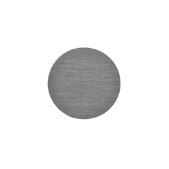Marie Dumas Round Basketweave Grey Placemat