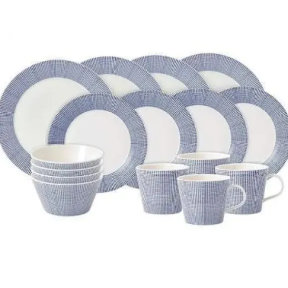 Marie Dumas Royal Doulton Pacific Dots 16-Piece Set