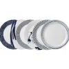 Marie Dumas Royal Doulton Pacific Set of 6 Dinner Plates