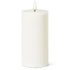 Marie Dumas Sand Flameless LED 3x6 Pillar Candle