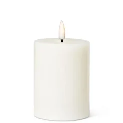 Marie Dumas Sand Flameless LED 3x4 Pillar Candle