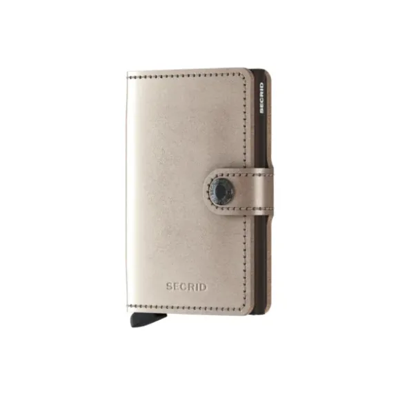 Marie Dumas Secrid Metallic Bronze Miniwallet