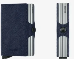 Marie Dumas Secrid Twinwallet - Vegan Navy Silver