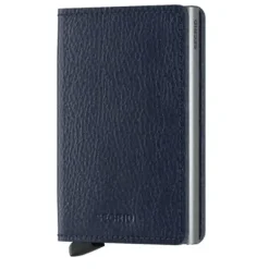 Marie Dumas Secrid Veg Navy Silver Slimwallet