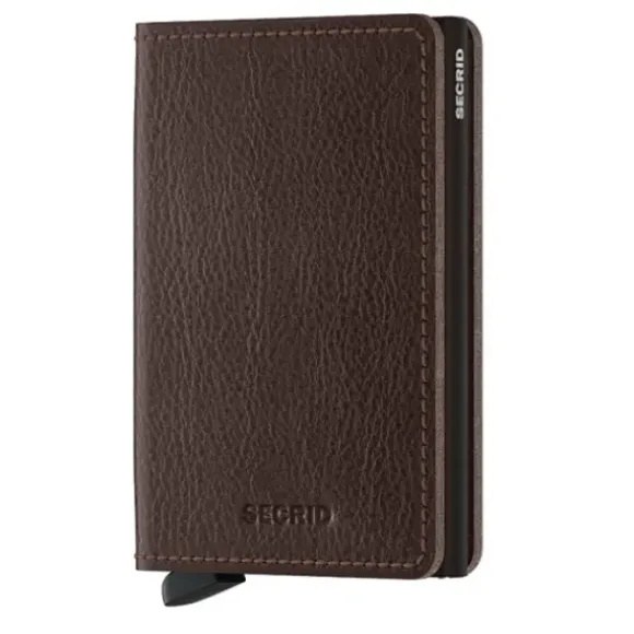 Marie Dumas Secrid Vegan Espresso Slimwallet