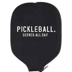 Marie Dumas Served All Day Pickleball Paddle Cover