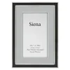 Marie Dumas Siena Enamel Black 4x6 Frame