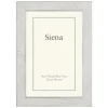 Marie Dumas Siena Shagreen White 5x7 Frame