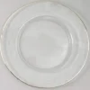 Marie Dumas Silver Rim Charger Plate