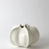 Marie Dumas Small Carambola White Vase