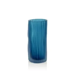 Marie Dumas Small Indigo Glass Vase