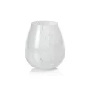 Marie Dumas Small White Confetti Vase