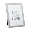 Marie Dumas Smooth Silver 5x7 Picture Frame