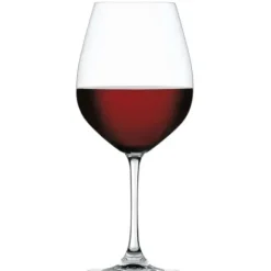 Marie Dumas Spiegelau Salute Burgundy Glasses - Set of 4