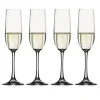 Marie Dumas Spiegelau Style Champagne Flutes - Set of 4
