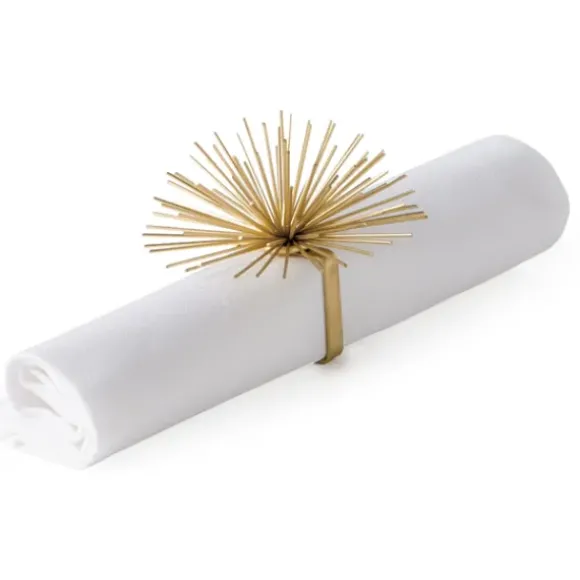 Marie Dumas Spike Napkin Ring - Gold