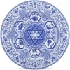 Marie Dumas Spode Blue Italian Seder Plate