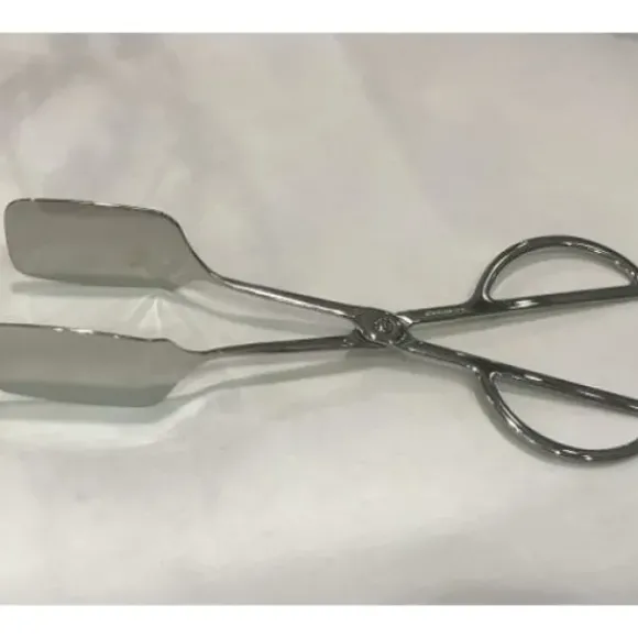 Marie Dumas Square Flat Spoon Tongs