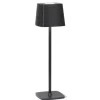 Marie Dumas Square Shade LED Black Table Light