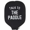 Marie Dumas Talk to the Paddle Pickleball Paddle Cover
