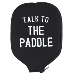 Marie Dumas Talk to the Paddle Pickleball Paddle Cover