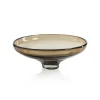 Marie Dumas Taupe Glass Bowl