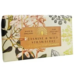 Marie Dumas The English Soap Company Jasmine & Wild Strawberry Soap