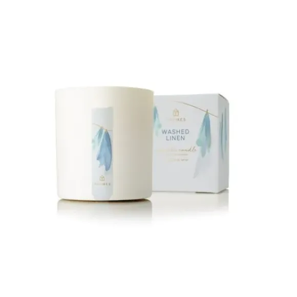 Marie Dumas Thymes Washed Linen Candle
