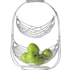 Marie Dumas 2-Tier Wired Fruit Bowl