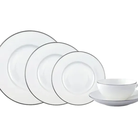 Marie Dumas Villeroy & Boch Anmut Platinum 5 Piece Place Setting