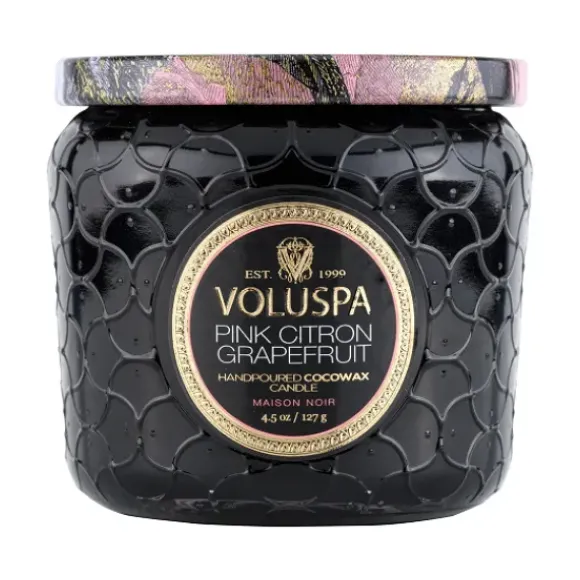 Marie Dumas Voluspa Pink Citron Petite Jar Candle
