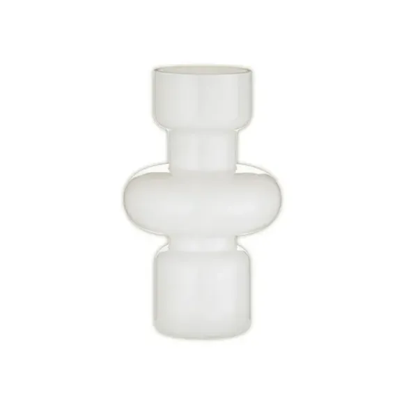 Marie Dumas White Small Bubble Vase