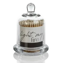 Marie Dumas White Tip Matches with Dome